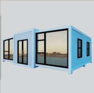 Kontenerowy modul bazowy 3 x 20-stopowy Kiosk sprzedazowy