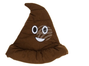 Plush hat Poo I
