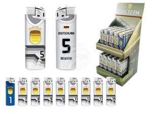 100 pieces THE TEAM Gold coat of arms lighter