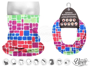 Chusta wielofunkcyjna 9 w 1 Szalik wielofunkcyjny Mozaika MF-154