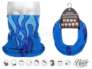 Multifunctional cloth 9 in 1 Multi-purpose scarf Flames MF-144