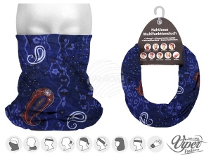 Chusta wielofunkcyjna 9 w 1 Szalik wielofunkcyjny Paisley MF-197