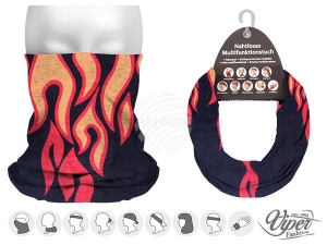 Multifunctional cloth 9 in 1 Multi-purpose scarf Flames MF-145