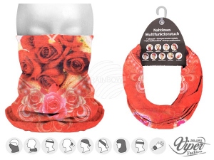 Multifunctional cloth 9 in 1 Multi-purpose scarf Heart MF-149