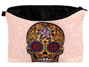 Cosmetic bag with motive Sch�del