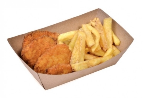 Tacka na przekaski L 17x10x5,5cm 100 sztuk