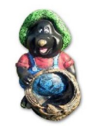 Mole with basket K671