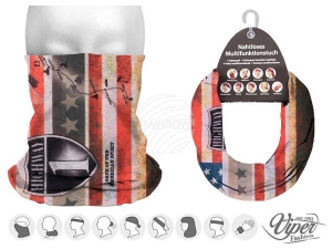 Chusta wielofunkcyjna 9 w 1 Szalik wielofunkcyjny Flaga USA MF-2