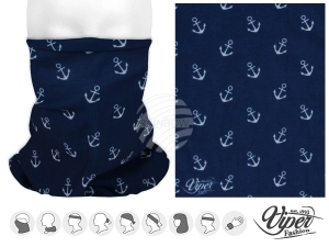 Chusta wielofunkcyjna 9 w 1 Szalik wielofunkcyjny Kotwica morska