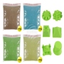 Magischer Sand 4 Packung und 6 Formen 05