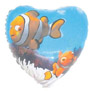 Foil balloon Clown fish 50 cm