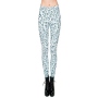 Ladies motive Leggings Design Drops color white