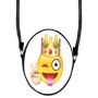 Round motif handbag Emoji-Con Knig