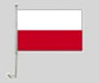 Car flag Poland