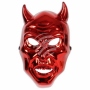 Karnawalowa maska ??Diabel horror czerwony MAS-37B