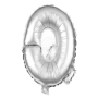 Foil balloon helium balloon silver Letter Q