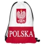 Gym bag Gymsac Design Poland red/white