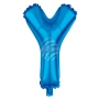 Foil balloon helium balloon blue Letter Y