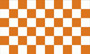 Fahne Karo orange wei