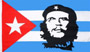 Flag Cuba with Che Guevara
