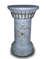 Column egyptian blue grey 58 cm