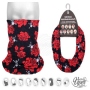 Multifunctional cloth 9 in 1 Multi-purpose scarf Floral MF-160