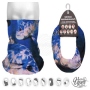 Multifunctional cloth 9 in 1 Multi-purpose scarf Fishes MF-293