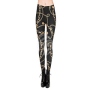 Ladies motive Leggings Design Chains color black