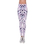 Ladies motive Leggings Design Rhombuses color white