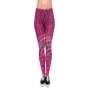 Ladies motive Leggings Design Paisley color pink
