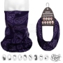 Multifunctional cloth 9 in 1 Multi-purpose scarf Paisley MF-169
