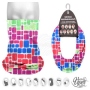 Multifunctional cloth 9 in 1 Multi-purpose scarf Mosaic MF-154
