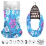 Multifunctional cloth 9 in 1 Multi-purpose scarf Flowers MF-155