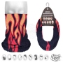 Multifunctional cloth 9 in 1 Multi-purpose scarf Flames MF-145