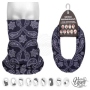 Multifunctional cloth 9 in 1 Multi-purpose scarf Paisley MF-171