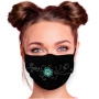Verstellbare Motivmaske mit Motiv AM-626