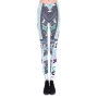 Ladies motive Leggings Aztec pattern and lettering Work out