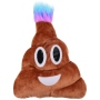 Punk Emoticon pillow heap laughs brown