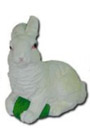 Krolik bialy siedzacy K757